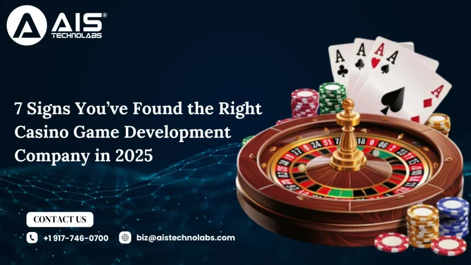 7 signs you've found the right casino game development company in 2025